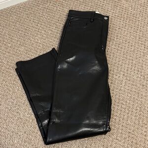 Aritzia Black Straight Leg Pants